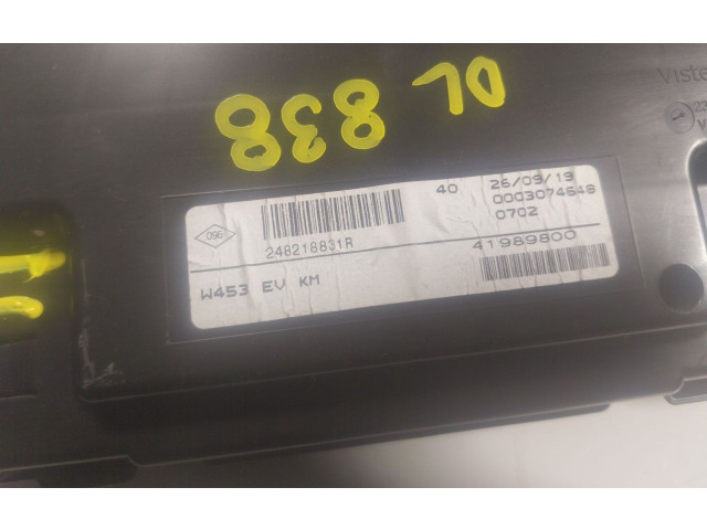 Přístrojová deska  Smart ForFour II W453 2019 A4539003705, 248218831R  