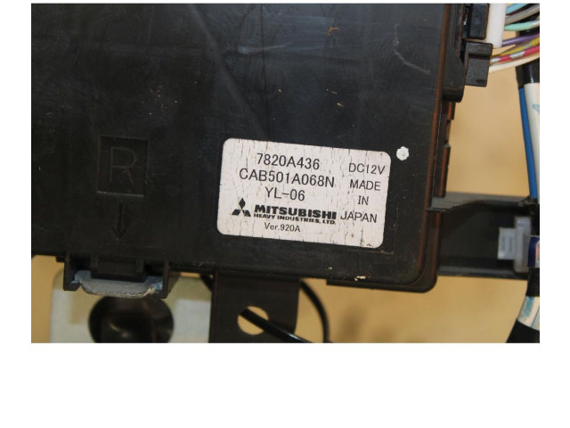 Блок управления климат-контролем 7820A436   Mitsubishi ASX