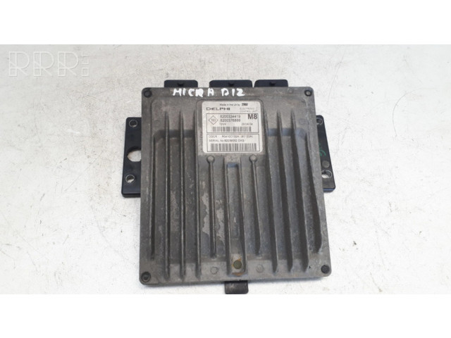 Řídící jednotka 8200334419, 8200376886   Nissan Micra 2005