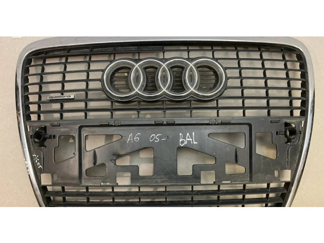 Передняя решётка Audi A6 S6 C6 4F 2004-2011 года 4F0853651, DN13677      