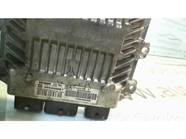 Блок управления двигателя SW9650529880, 5WS40068BT   Citroen C3