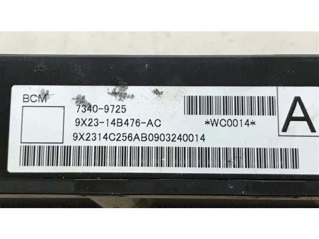 Řídící jednotka 9X2Q12A650PAD, 0281014671   Jaguar XF X250 2009