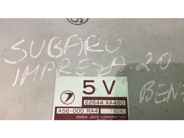 Блок управления двигателя 22644AA460, A56000RA4   Subaru Impreza I