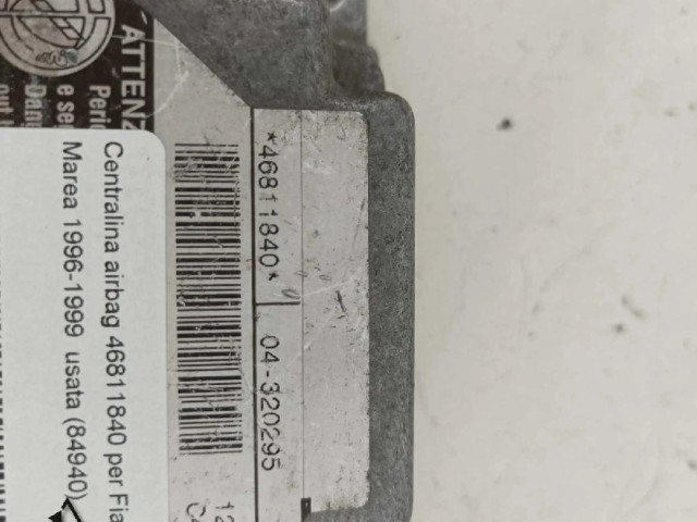 Блок подушек безопасности 46811840, 04-320295   Fiat Marea