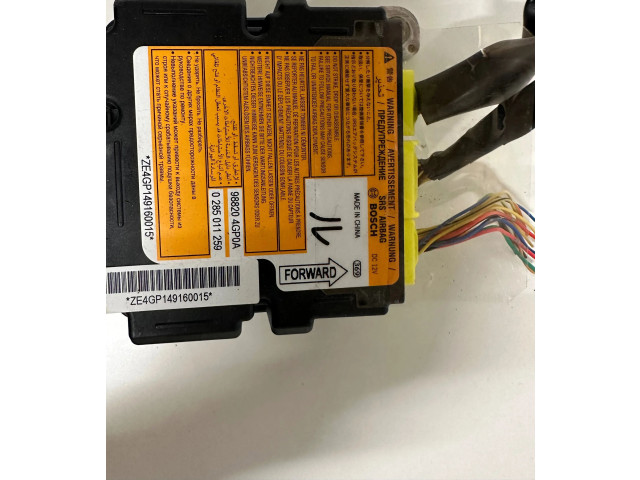 Блок подушек безопасности 253484GN0A, 0285012358   Infiniti Q50