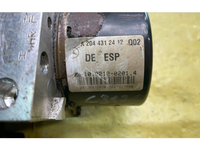 Jednotka ABS A2045455332, A2044312412   Mercedes-Benz C W204 2007