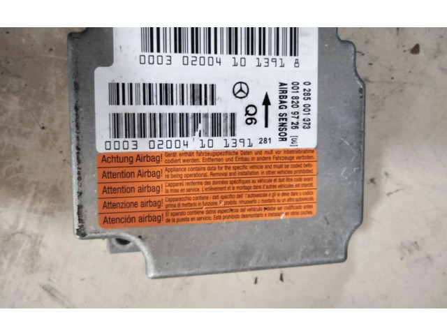 Блок подушек безопасности 0285001373, CENTRALITAAIRBAG   Mercedes-Benz C W203