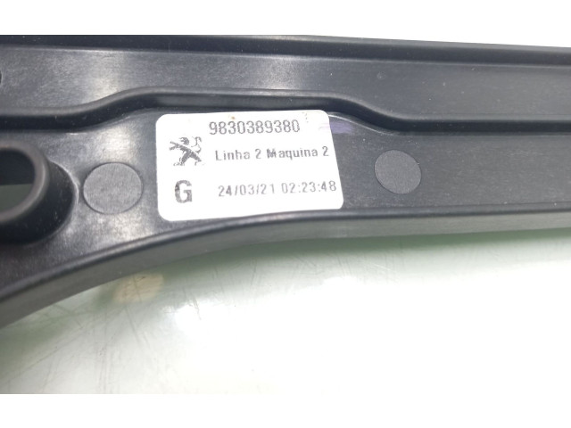 Передний механический механизм для подъема окна 9830389380   Peugeot 3008 II 2021