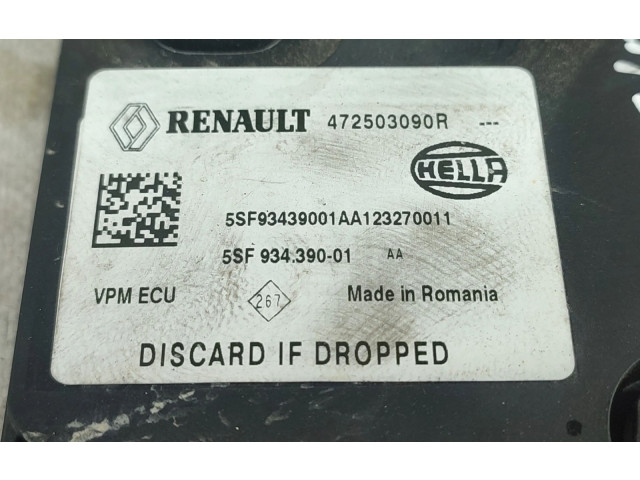 Блок подушек безопасности 472503090R, 5SF93439001   Renault Fluence