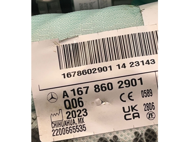 Боковая подушка безопасности A1678602901, A1678603201   Mercedes-Benz GLE W167