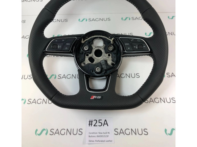 Руль Audi RS3  2015 - 2019 года 8W0419091EE, 8W0951523F      