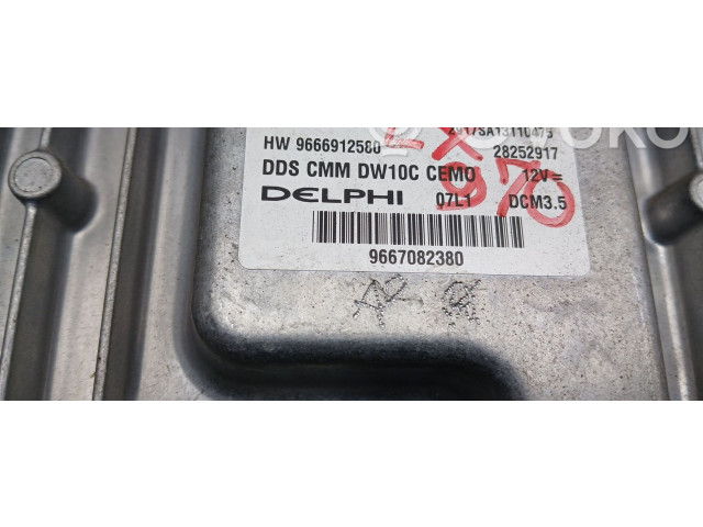 Блок управления двигателя 9667082380   Peugeot RCZ