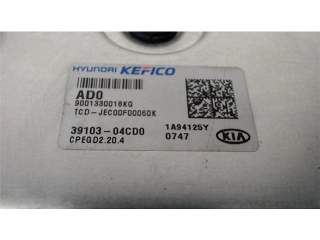 Řídící jednotka 39103-04CD0, 1A94125Y   KIA Ceed 