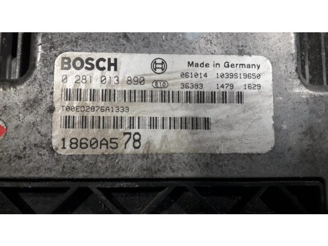 Řídící jednotka 0281013890, 1860A578   Mitsubishi Outlander 2009