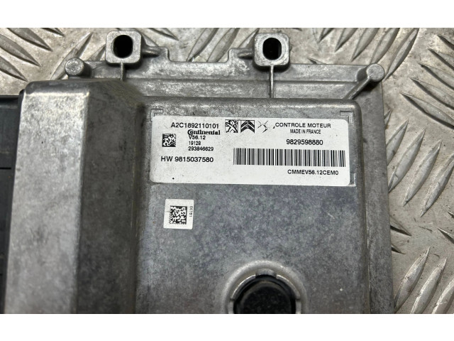 Řídící jednotka 9829598880   Peugeot 2008 I 2019