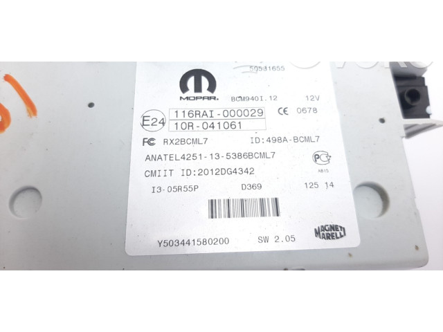 Pojistková skříňka Řídící jednotka BSM 50531655   Alfa Romeo Giulietta 2014