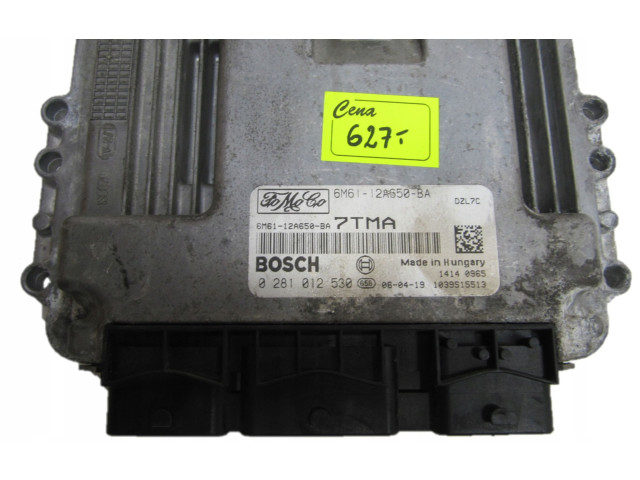 Řídící jednotka 0281012530, 6M6112A650BA   Mazda 3 I 2003