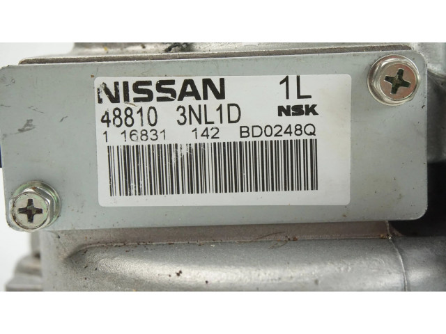  рейка  Колонка рулевая 488103NL1D   Nissan Leaf I (ZE0) 2010 - 2017 года