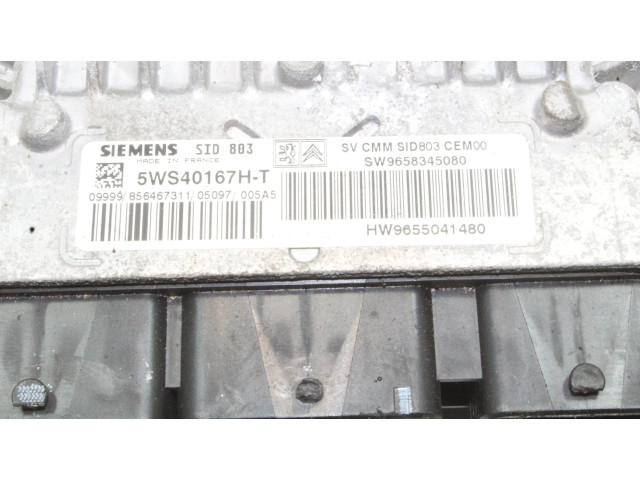 Řídící jednotka 9658345080, 9655041480   Peugeot 407 2007