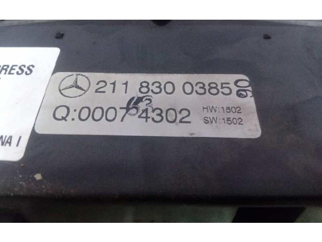 Блок управления климат-контролем 2118300385   Mercedes-Benz E W211