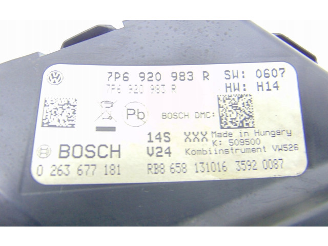 Панель приборов 7P6920983R   Volkswagen Touareg II       