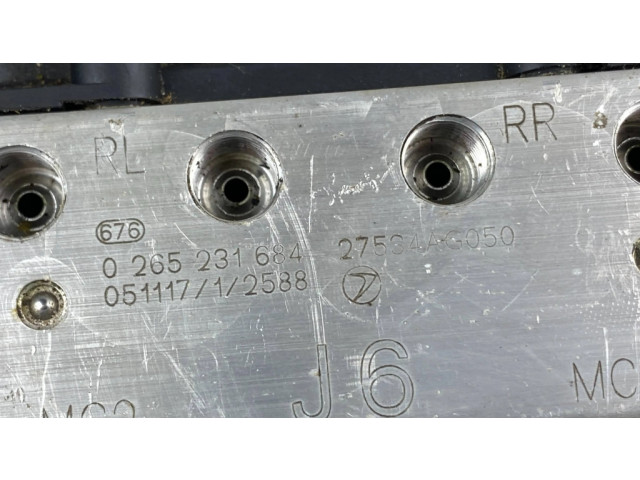 Блок АБС 27534AG050, 05111712588   Subaru  Legacy  2004-2006 года
