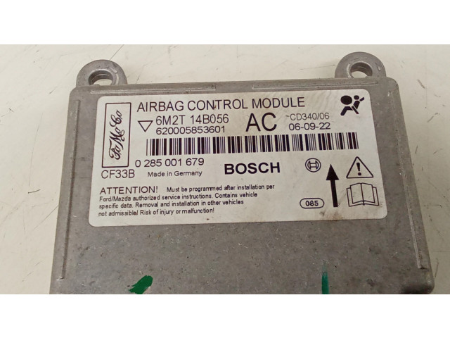 Блок подушек безопасности 6M2T14B056AC, 0285001679   Ford S-MAX
