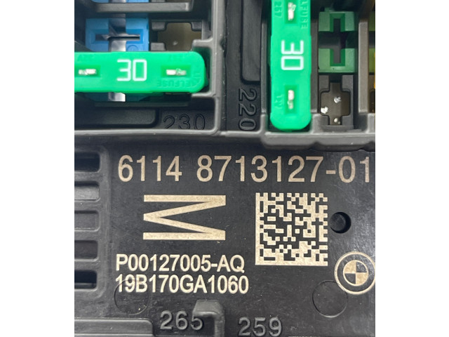 Блок предохранителей P00127005AQ, 8713127   BMW 5 G30 G31    
