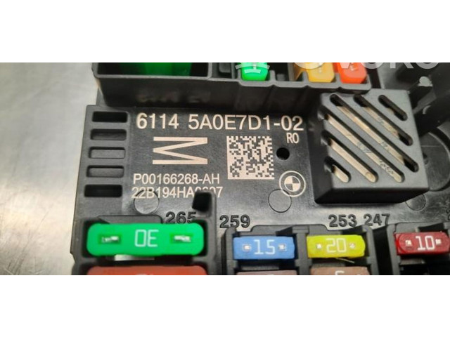   Pojistková skříňka 61145A0E7D1   BMW 3 G20 G21 2022