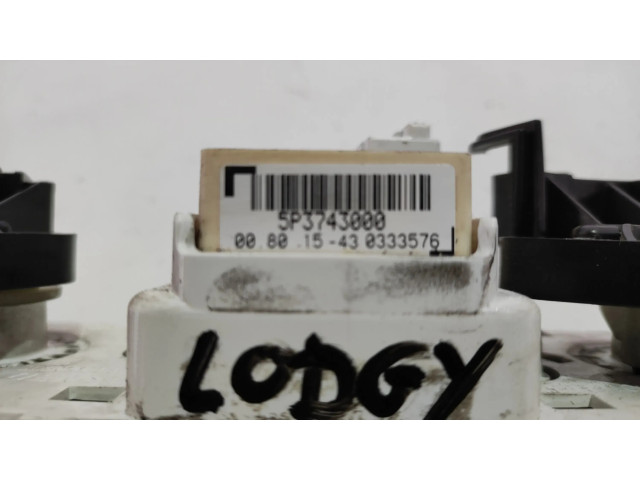 Модуль блока управления кондиционером 5P3743000   Dacia Lodgy