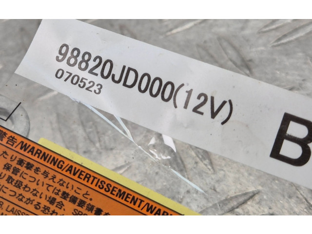 Блок подушек безопасности 98820JD000   Nissan Qashqai