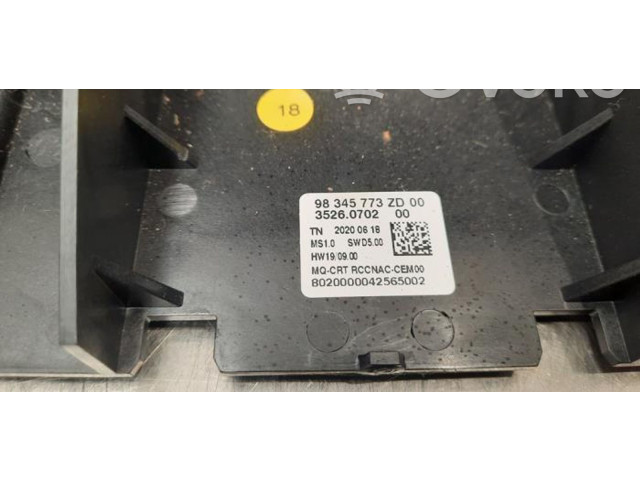 Дисплей    98345773ZD   Peugeot Partner III