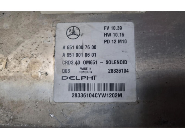 Řídící jednotka A6519007600   Mercedes-Benz A W176 2012
