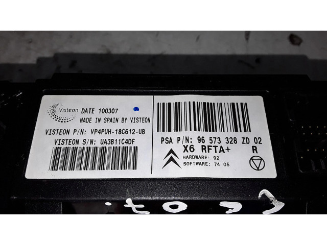 Блок управления климат-контролем 96573328ZD   Citroen C6