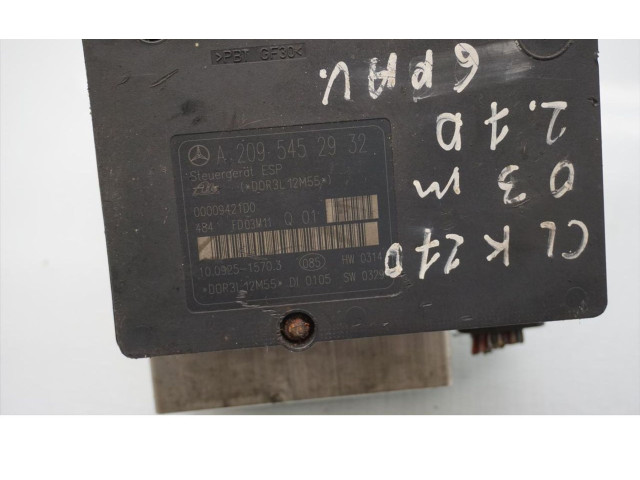 Jednotka ABS A0054310712, A2095452932   Mercedes-Benz CLK AMG A208 C208 2003