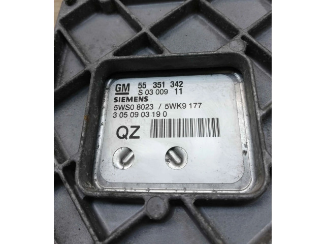 Řídící jednotka 55351342, 5ws08023   Opel Vectra C 2005