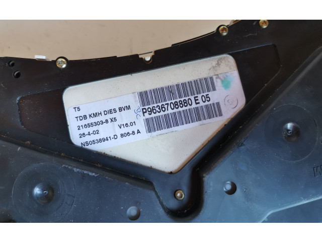 Přístrojová deska  Peugeot 307 2001 9636708880, 9636708880E  