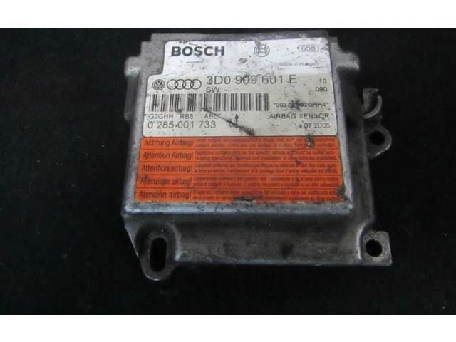 Блок подушек безопасности 3d0909601e, 0285001733   Porsche Cayenne (9PA)