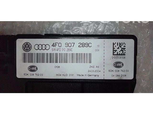 Pojistková skříňka Řídící jednotka BSM 4F0907289C   Audi A6 S6 C5 4B 2005