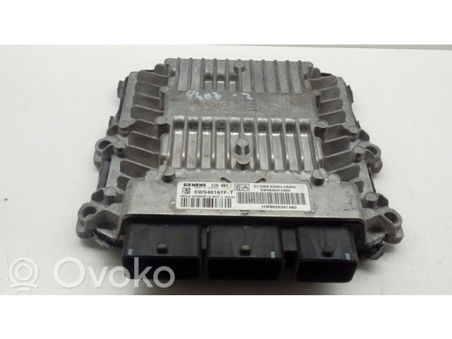 Řídící jednotka 5WS40167FT, SW9656412980   Peugeot 407 2006