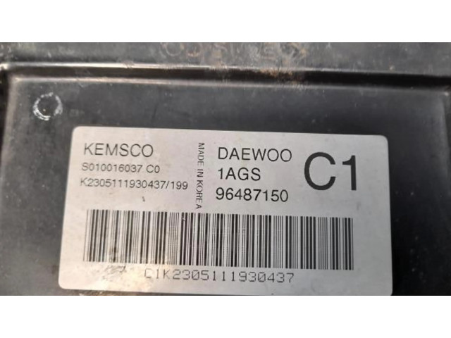 Блок управления двигателя 96487150   Daewoo Tacuma