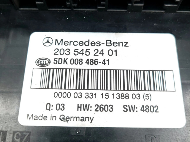   Pojistková skříňka A2035452401, 5DK00848641   Mercedes-Benz C W203 2003