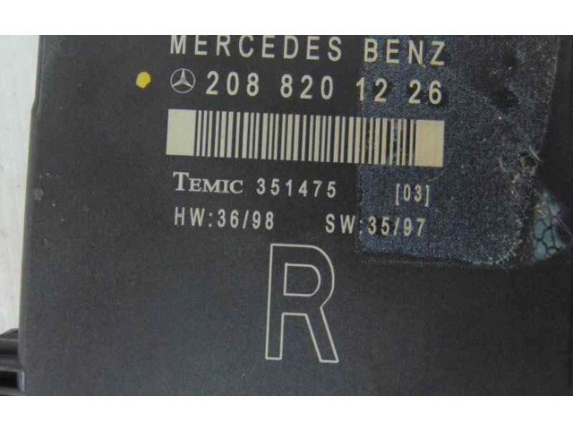 Блок управления 2088201226   Mercedes-Benz CLK A209 C209