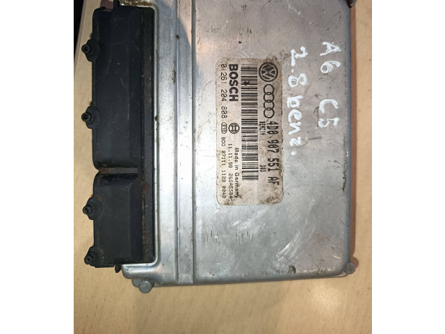 Řídící jednotka 4D0907551AF, 0261204808   Audi A6 S6 C5 4B 1999