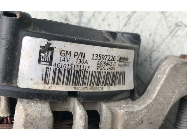 Генератор 13597226, 461015131115   Buick Encore I      
