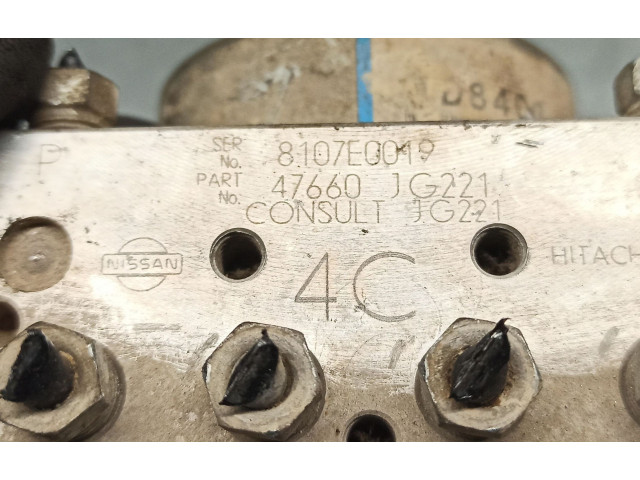 Jednotka ABS 47660JG221, 8107E0019   Nissan X-Trail T31 2008