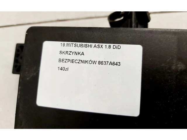   Pojistková skříňka 8637A643   Mitsubishi ASX 