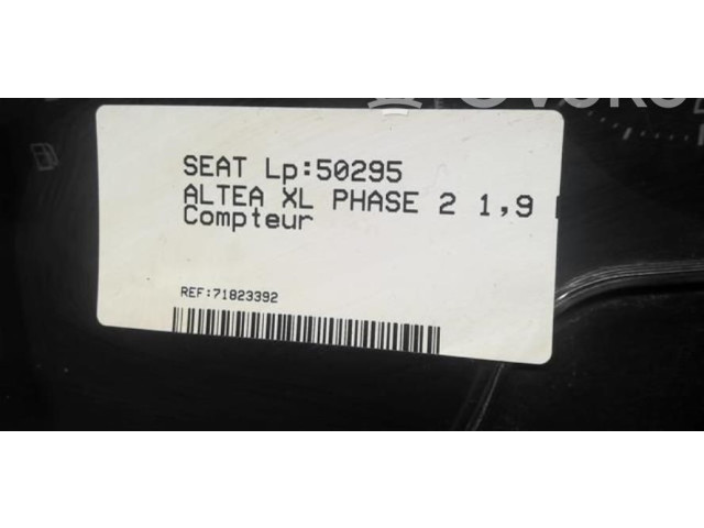 Geschwindigkeitsmesser Cockpit NT   Seat Altea XL       