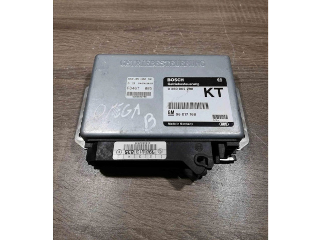 Блок управления коробкой передач 96017168, 0260002298   Opel Omega B1