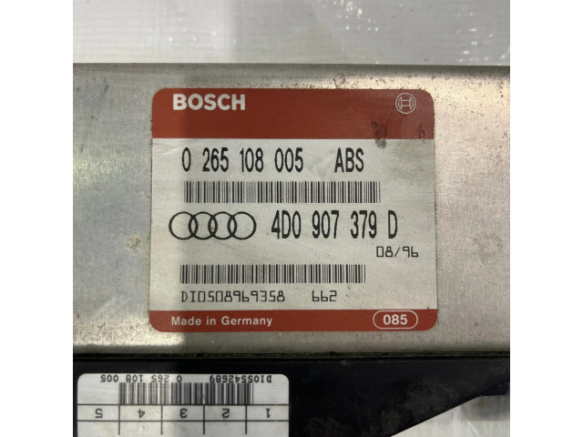 Блок управления двигателя 4D0907379D, 0265108005   Audi A6 S6 C4 4A